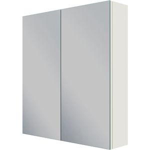 Linie Montro spiegelkast 70 x 75 cm mat wit