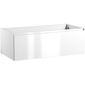 Storke Edge zwevende wastafelonderkast 105 x 52 cm glanzend wit 1 lade