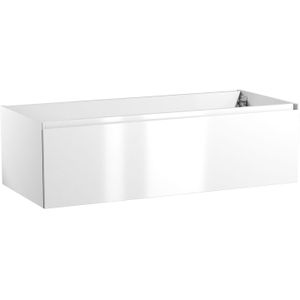 Storke Edge zwevende wastafelonderkast 120 x 52 cm hoogglans wit 1 lade