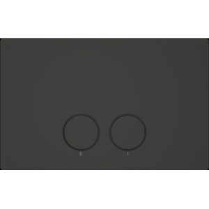 Perleas - Bedieningspaneel - Mat Zwart - Voor Ideal Standard Prosys Inbouwreservoir
