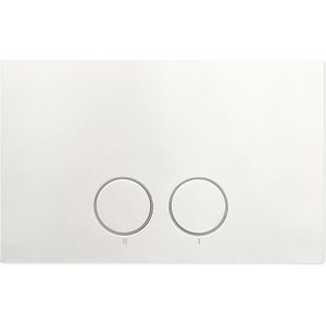 Perleas - Bedieningspaneel - Mat Wit - Voor Ideal Standard Prosys Inbouwreservoir