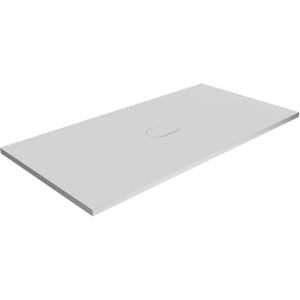 Balmani - Artic - Douchebak - Wit - 180 x 90 cm - Top Solid Mat