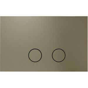 Perola - Bedieningspaneel - Brushed Champagne Gold - Voor UP320 of UP720 Inbouwreservoir