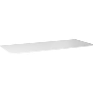 Balmani Moon enkel of dubbel tablet mat witte Solid Surface 130 x 55 cm