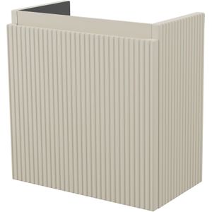 Storke Ribs zwevend fonteinkast 40 x 22 cm sand mat