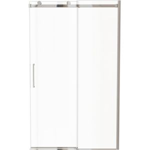 Luca Varess Boltano - Douche Schuifdeur - Helder Glas - 120 cm x 200 cm - Chroom Profiel