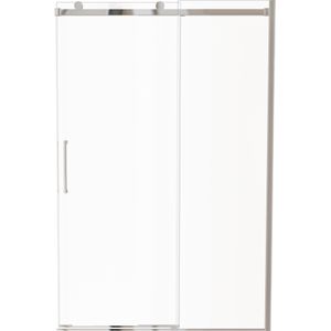 Luca Varess - Boltano - Douche Schuifdeur - Helder Glas - 130 cm x 200 cm - Chroom Profiel