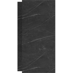Luca Varess Suite - Douchewandbekleding Set - 2 x 120 x 260 cm - Marble dark