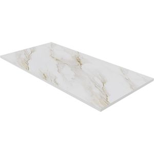Luca Varess Suite - Douchebak - 180 x 90 cm - Composietmarmer - Marble Gold