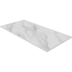 Luca Varess Suite - Douchebak - 180 x 90 cm - Composietmarmer - Marble White