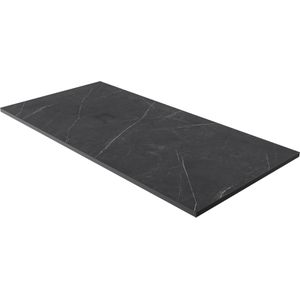 Luca Varess Suite - Douchebak - 180 x 90 cm - Composietmarmer - Marble Dark