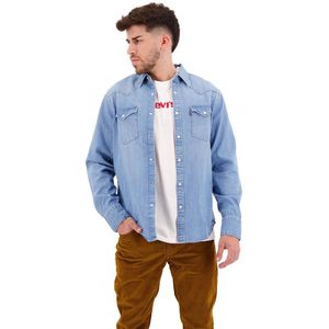 Levi's - Barstow Western - Overhemd - Blauw - Katoen