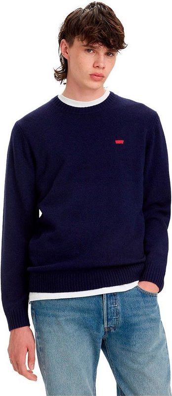 Levi's - A4320-0000 - Trui - Grijs - Wol - Lange Mouwen