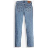 Levi's Dames Middy Straight Jeans, Med Indigo - Worn in, 23W x 29L