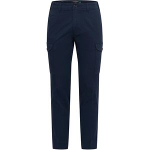 Cargoblazer - Marineblauw - 98% Katoen - 2% Elastaan - Wasmachinebestendig