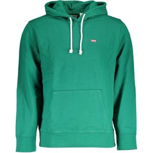 Levi's - Hoodie - Groen - 100% Katoen