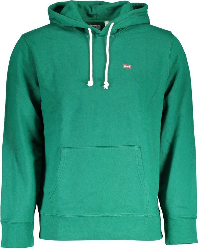 Levi's - Hoodie - Groen - 100% Katoen