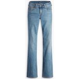 Levi's - Superlow Boot - Jeans - Blauw - Laag uitgesneden, Boot Cut, 85,5% Katoen, Stretch