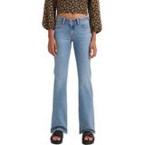 Levi's - Superlow Boot - Jeans - Blauw - Laag uitgesneden, Boot Cut, 85,5% Katoen, Stretch