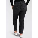 Jeans - Black Worn In - Shapewear met Stretch - Riemlussen en Zakken