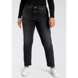 Jeans - Black Worn In - Shapewear met Stretch - Riemlussen en Zakken