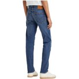 Levi's - 502 Taper - Jeans - Blauw - 99% Katoen, 1% Elastaan