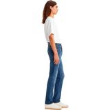 Levi's - 502 - Jeans - Blauw - Katoen - Taps Toelopende Pijpen