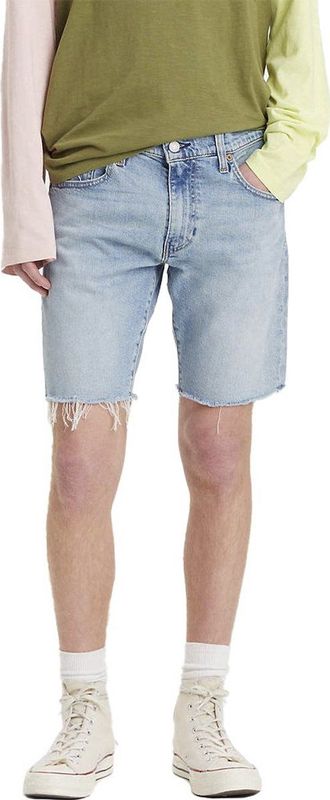 Levi's - Jeansshort - Blauw - Tencel™ Lyocell - Slanke Pasvorm