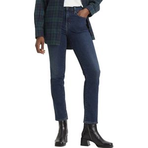 Levi´s - 724 High Rise Straight Jeans - Blauw - TENCEL™ Lyocell
