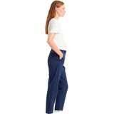 Chino Broek - Enkellengte - Licht Taps Toelopend - Katoen - Zwart