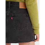 Levi's Spijkerrok Icon Black Denim