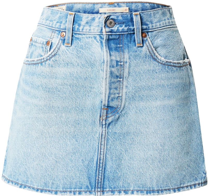 Levi's - Icon Rok - Spijkerrok - Blauw - 100% Katoen