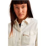 Levi's - Essential Western Overhemd - Denim - Blauw - Katoen/Hennep