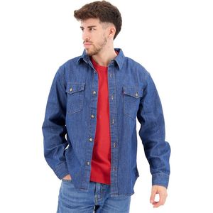 Levi's - Relaxed Fit Western - Overhemd - Blauw - 100% Katoen
