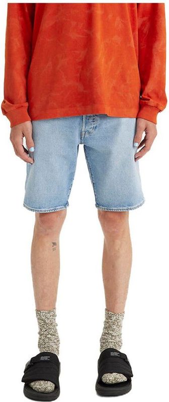 Levi's - Korte Broeken - Lichtblauwe Denim Shorts voor Heren