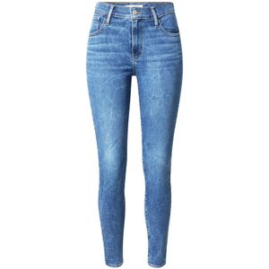 Levi's - High Rise Super Skinny Jeans - Medium Blue - Denim
