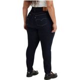Levi´s - 721 High Rise Skinny - Spijkerbroek - Blauw - TENCEL™ Lyocell