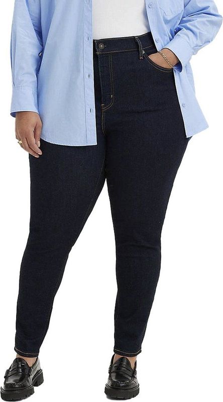 Levi´s - 721 High Rise Skinny - Spijkerbroek - Blauw - TENCEL™ Lyocell