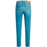 Levi's - 721 High Rise Skinny - Jeans - Blauw - Katoen - Denim