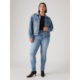 Levi's - 721 High Rise Skinny - Jeans - Blauw - Katoen - Denim