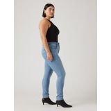 Levi's - 721 High Rise Skinny - Jeans - Blauw - Katoen - Denim