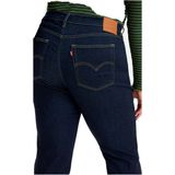 Levi's - 724 High-Rise Straight Jeans - Blauw - TENCEL™ Lyocell