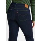 Levi's - 724 High-Rise Straight Jeans - Blauw - TENCEL™ Lyocell