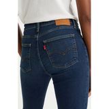 Levi' 724 High Rise Straight Jeans - Dames - Z7185 Dark Indigo Worn In