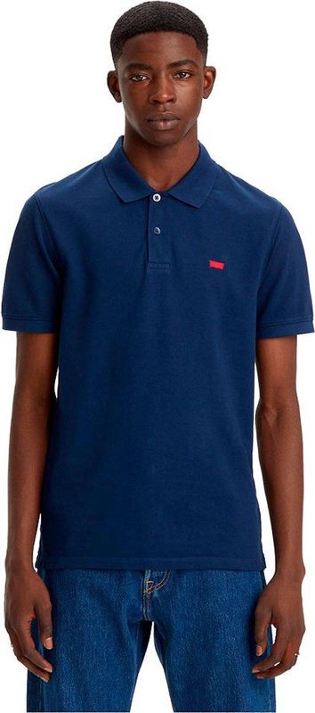 Levi's - Slim Housemark - Poloshirt - Blauw - Katoen