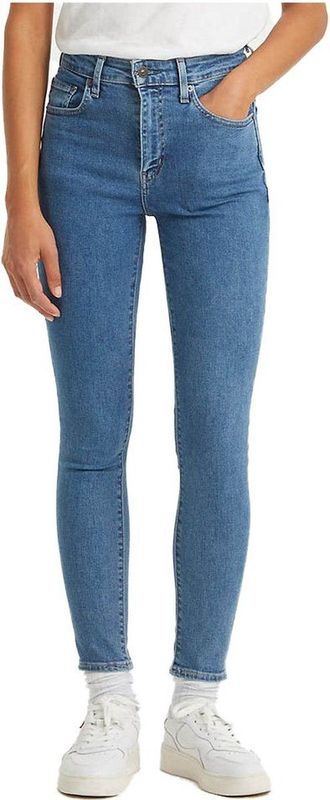 Jeans - High Rise Skinny - Blauw - Tencel Lyocell