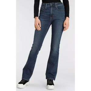 Levi's 725 High Waist Bootcut Jeans Dark Blue Denim