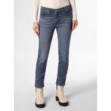 Mid-Rise Boyfriend Jeans - Blauw - 60% Katoen, 16% Polyester, 23% Viscose, 1% Elastaan