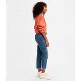 Mid-Rise Boyfriend Jeans - Blauw - 60% Katoen - 16% Polyester - 23% Viscose