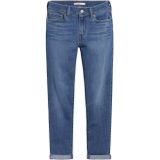 Mid-Rise Boyfriend Jeans - Blauw - 60% Katoen - 16% Polyester - 23% Viscose